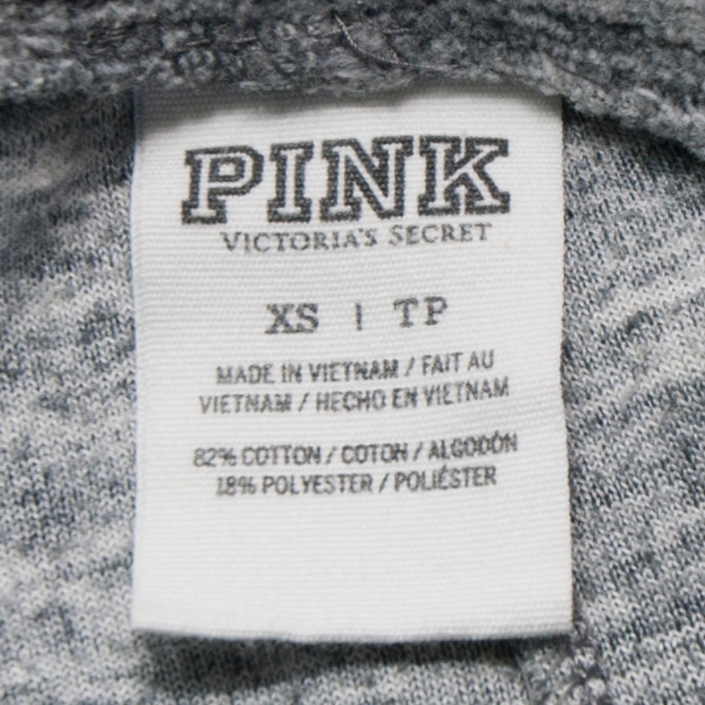 VS PINK Bling Velour Hoodie Sweats Pant Set 0600X - Picture 6 of 6